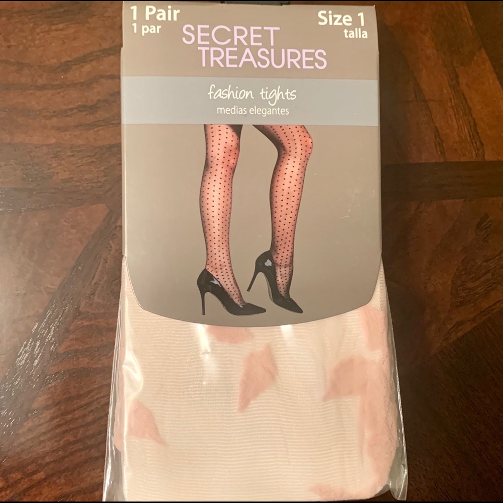 Secret Treasures Fashion Tights; NWT! Size 1